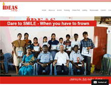 Tablet Screenshot of ideastrichy.com